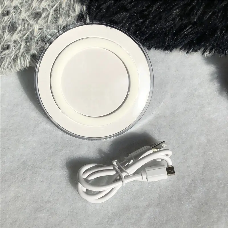 5V 2A Wireless Charger 10W Qi Charge Pad With Micro Cable For Samsung Galaxy S6 S7 S8 S9 S10 Plus S20 S21 FE S22 S23 Note 10 20+