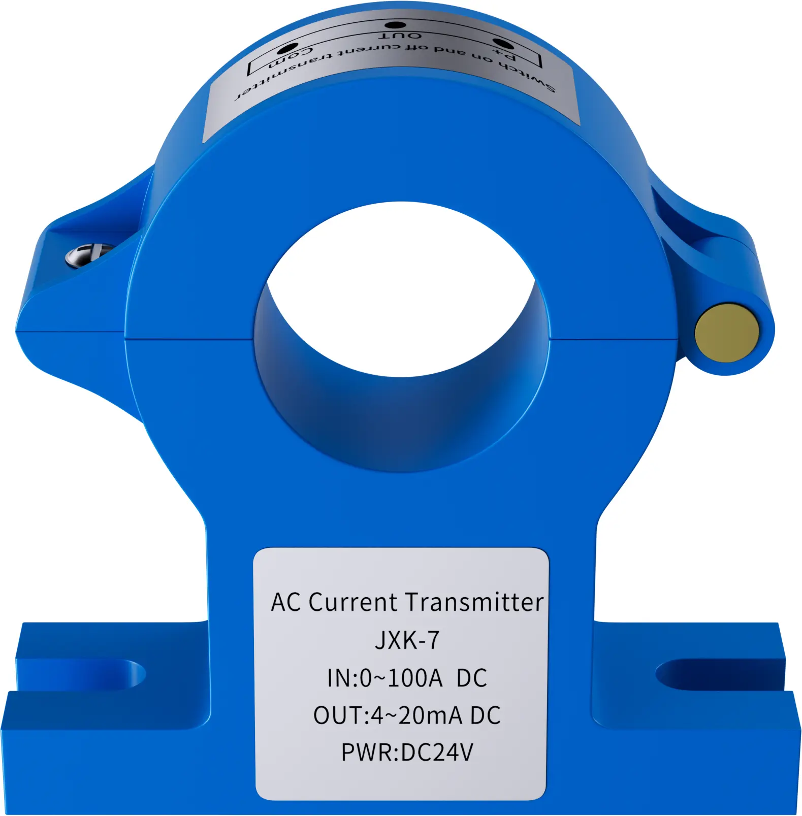 AC DC Current Transducer 0-100A 0-200A 0-300A Hall Current Transmitter Sensor 20mm 4-20mA 0-10V 0-5V RS485 AC DC Current Sensor
