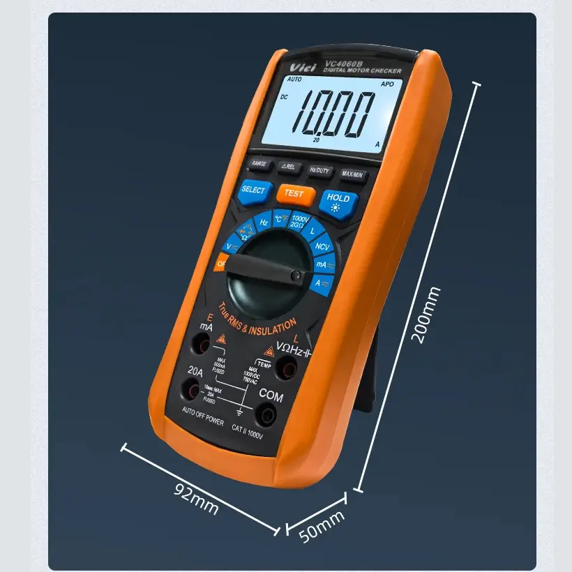 Insulation resistance multimeter two-in-one,NCV measurement,New energy auto repair multimeter,high-precision,VICI,6000 counts