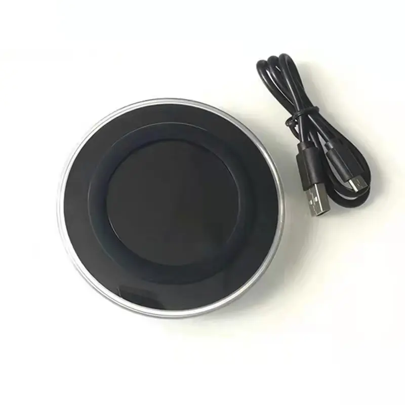 For Samsung 5V 2A Wireless Charger QI Charge Pad For Galaxy S24 S23 S20 S21 S22 Note 20 Ultra Plus S10 S9 S8 S6 Fold 5 EP-PG920I