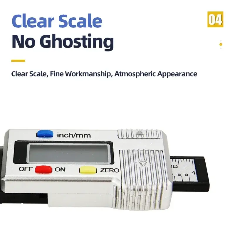Digital Tread Depth Gauge For Car Tyre Tire Meter Thickness Gauges Automobile Tire Wear Detection Measuring Tool Depth Caliper