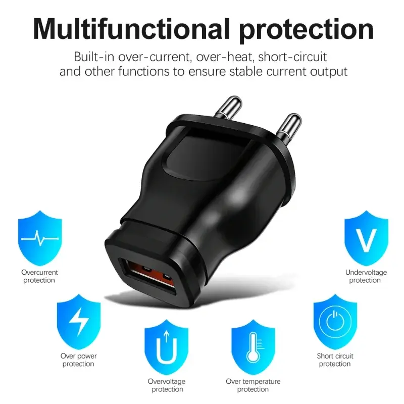 5V 1A USB Charger Port Power Supply Charger Wall Chargers Small Power Adapter  For Iphone Samsung Huawei Xiaomi Redmi Mobile