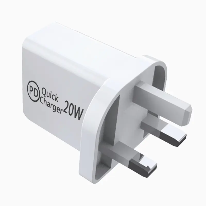 Wall PD3.0 UK Plug Fast Charger Mobile Phone Power Charging Block Type-C for iPhone 14 Xiaomi Mi 9 Redmi Samsung Tablet USB