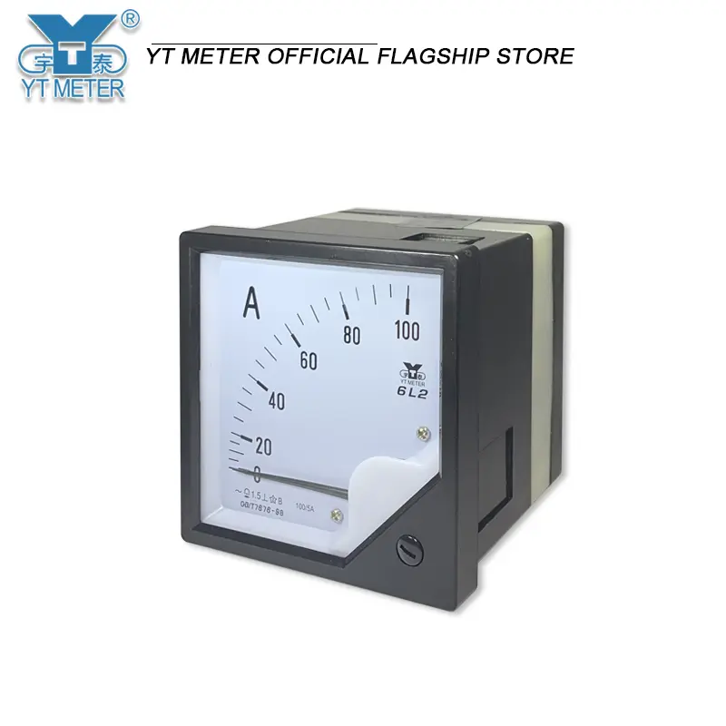 6C2 DC milliammeter 1ma 500ma pointer microammeter 100ua 200ua 300ua ammeter dc758