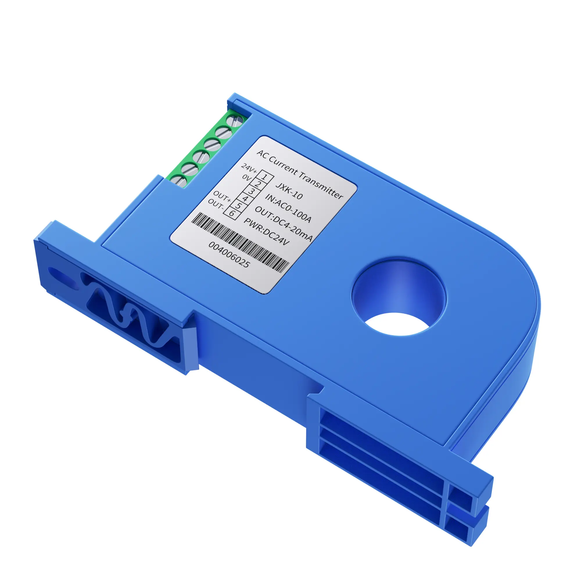 10A 20A 30A 50A 100A 500A 4-20mA 0-5V RS485 Current Sensor Transducer 22mm 12mm DIN Rail Current Transmitter Sensor