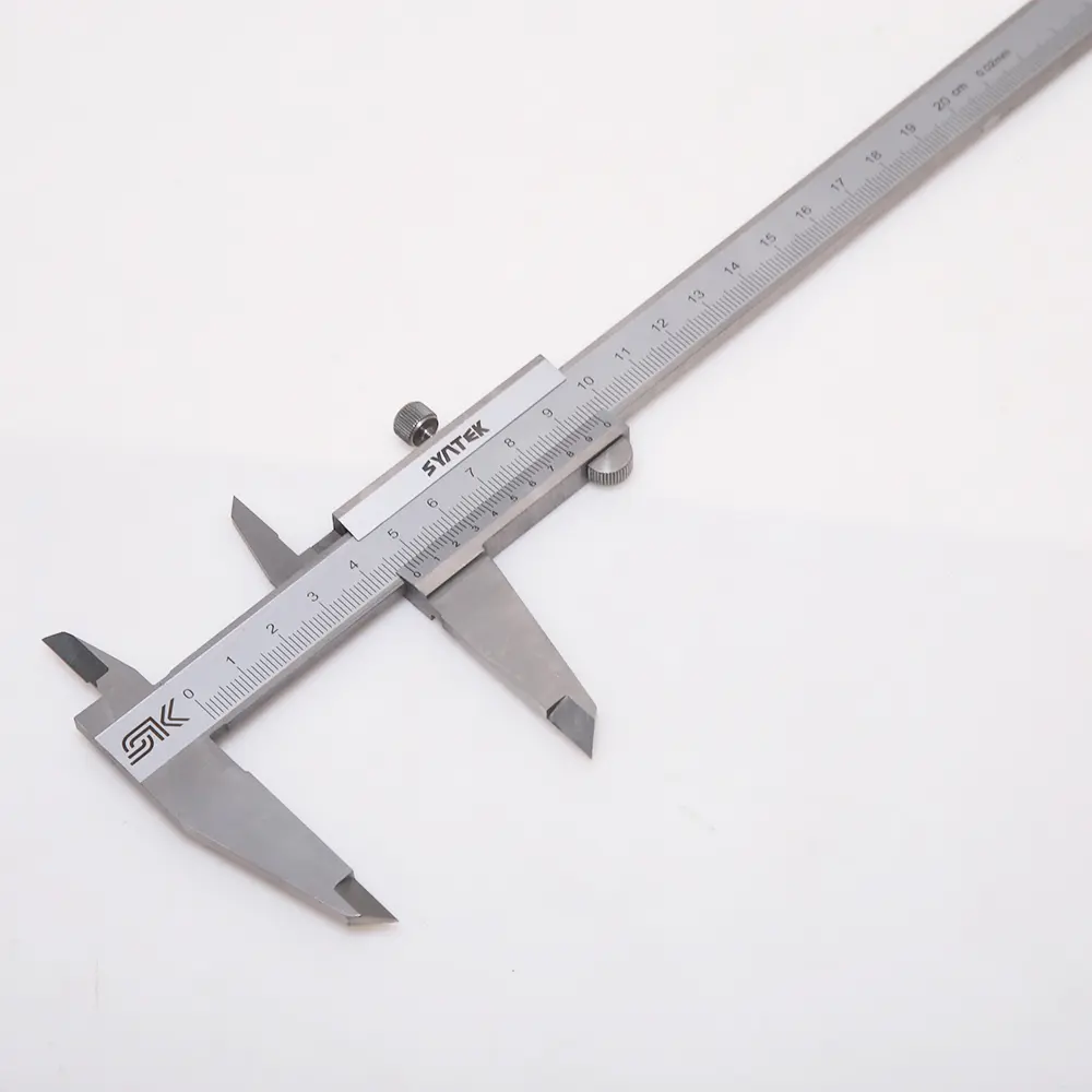 Lndustrial Grade Stainless Steel Vernier Caliper 0-150/200/300mm High Precision 0.02mm Integral Caliper Measuring Tool