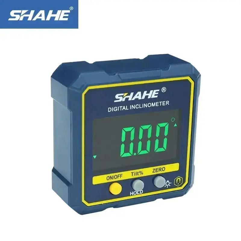 SHAHE Mini Digital Level Angle Gauge Angle Finder Protractor Inclinometer With Backlight And Magnetic Base For Home, Woodworking