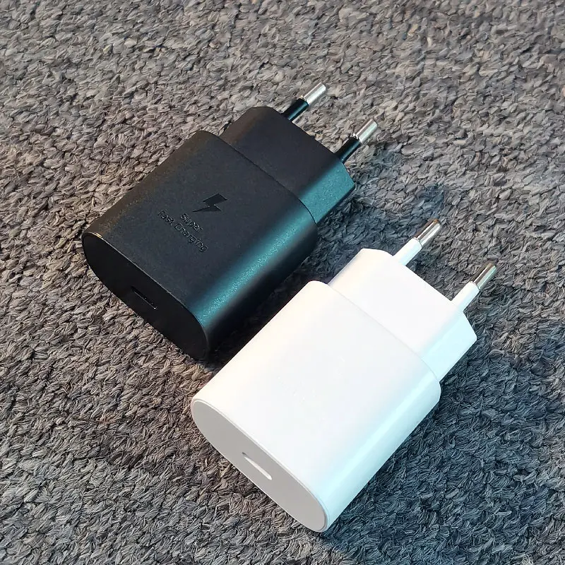 Samsung A15 A25 A35 A55 A54 A73 25W PD Charger Super Fast Charge Adapter For Galaxy S24 S23 S22 S21 S20 Note 20 Ultra 10 Plus FE