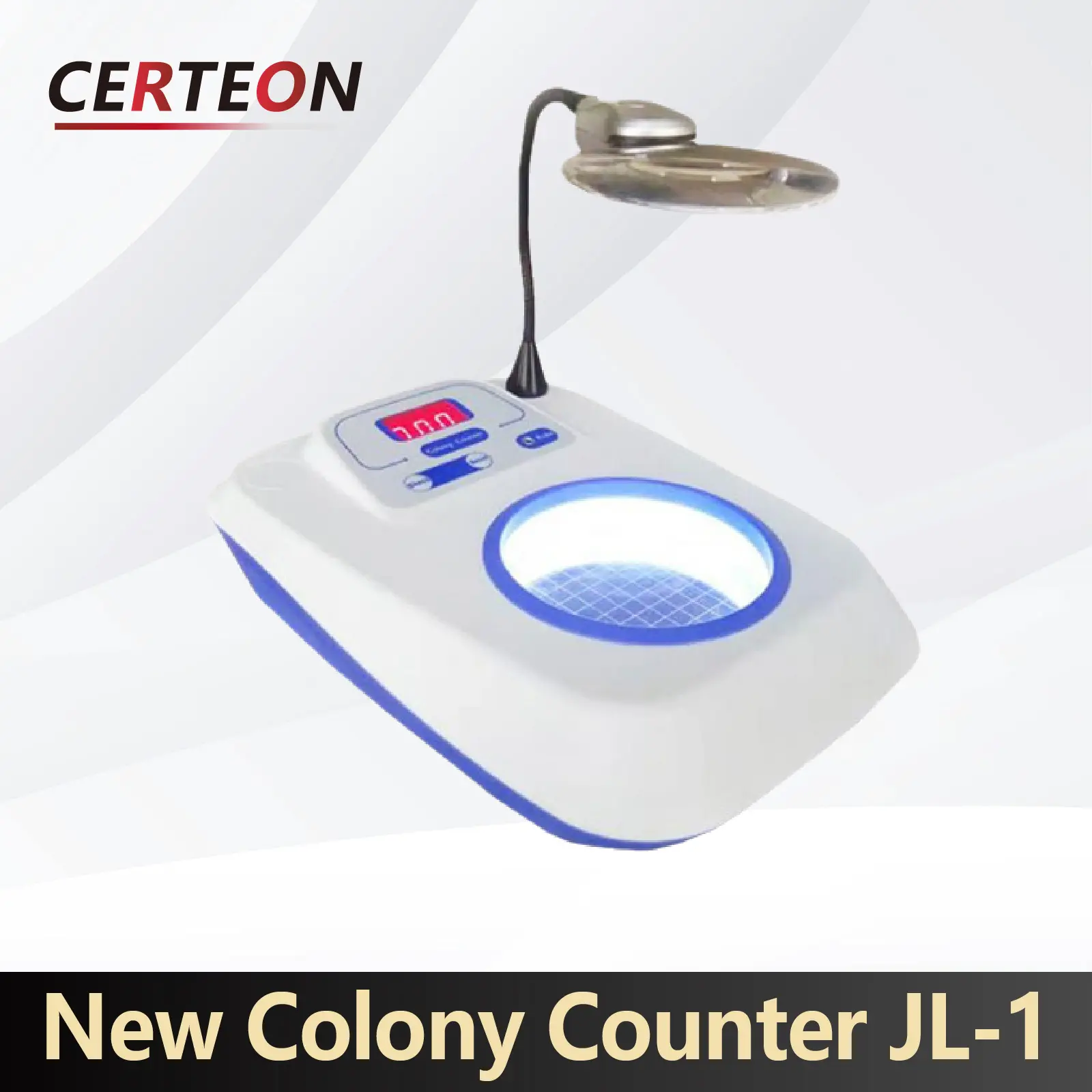 Digital Colony Counter XK97-A 220V  Bacterial Colony Counting Device Semi-Automatic Lab Colony Counter with LED Display