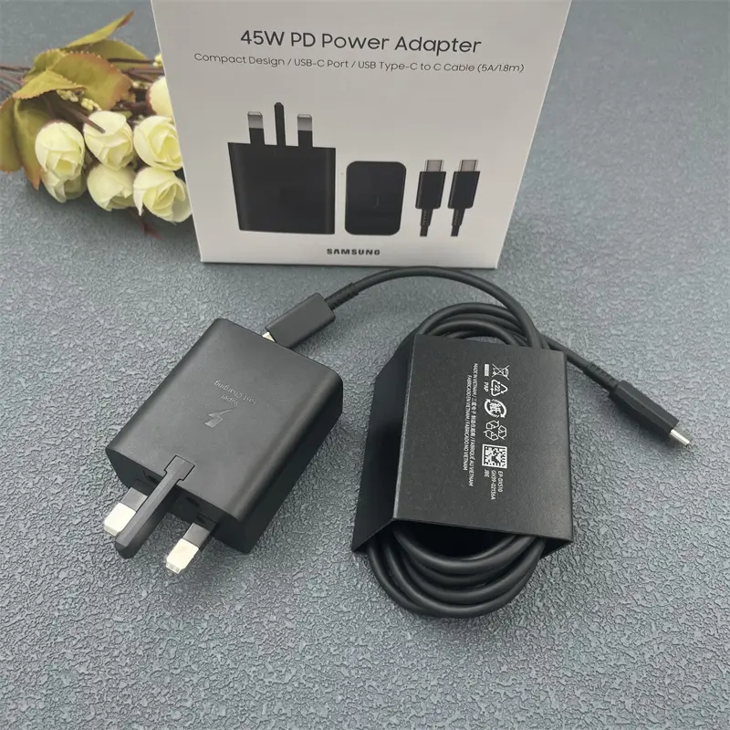 EP-T4510 Samsung S23 S22 Ultra 5G 45W Charger Super Fast Charge Usb Type C Pd PPS Quick Charging For Galaxy S21 S20 Note20 Ultra