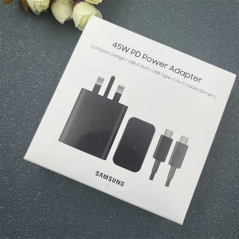 EP-T4510 Samsung S23 S22 Ultra 5G 45W Charger Super Fast Charge Usb Type C Pd PPS Quick Charging For Galaxy S21 S20 Note20 Ultra