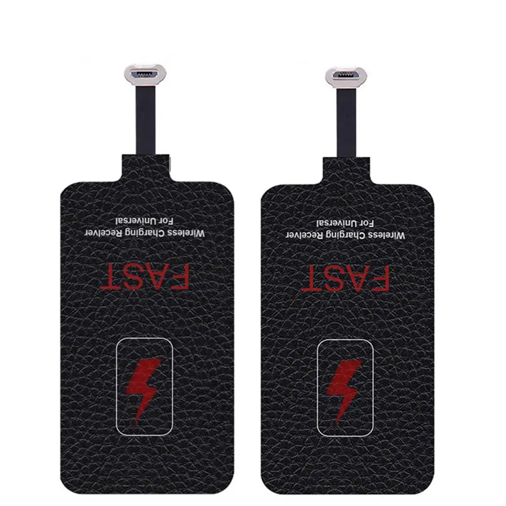 5V/2A 10W Qi Fast Wireless Charger Receiver for Charger Pad Coil for Phone 6 7 Plus Type-C Universal