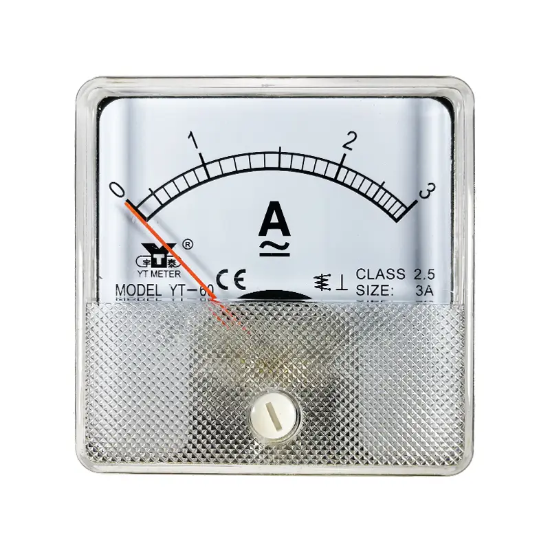 YT60 AC ammeter Voltmeter DC meter DC2A AC5A DC50V AC300V AC500V DH
