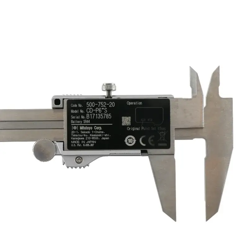 Mitutoyo 500-752-20 500-753-20 500-754-10 0-150/200/300mm 0-6/8/12inch IP67 Dust/Water Proof ABS Digital Calipers