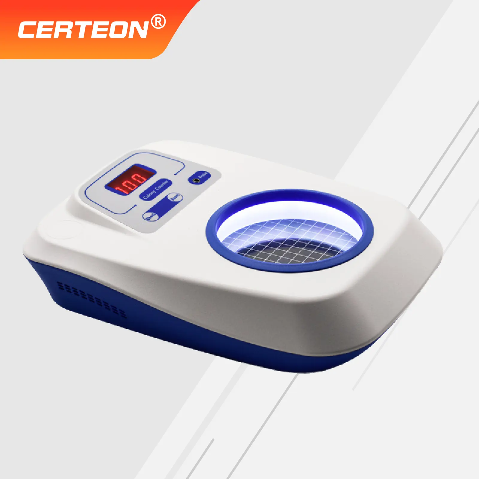 XK97-A Microbiological Digital Colony Counter Manual Bacteria Detection Lab Equipment for Petri Dish 220V LED Display