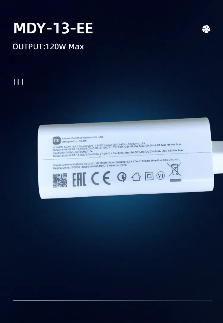 120w Original Xiaomi Charger Turbo Super Fast Charge EU Adapter Type C Cable For Mi 13t 12s Redmi Note 14 13 12 Pro Plus Phone