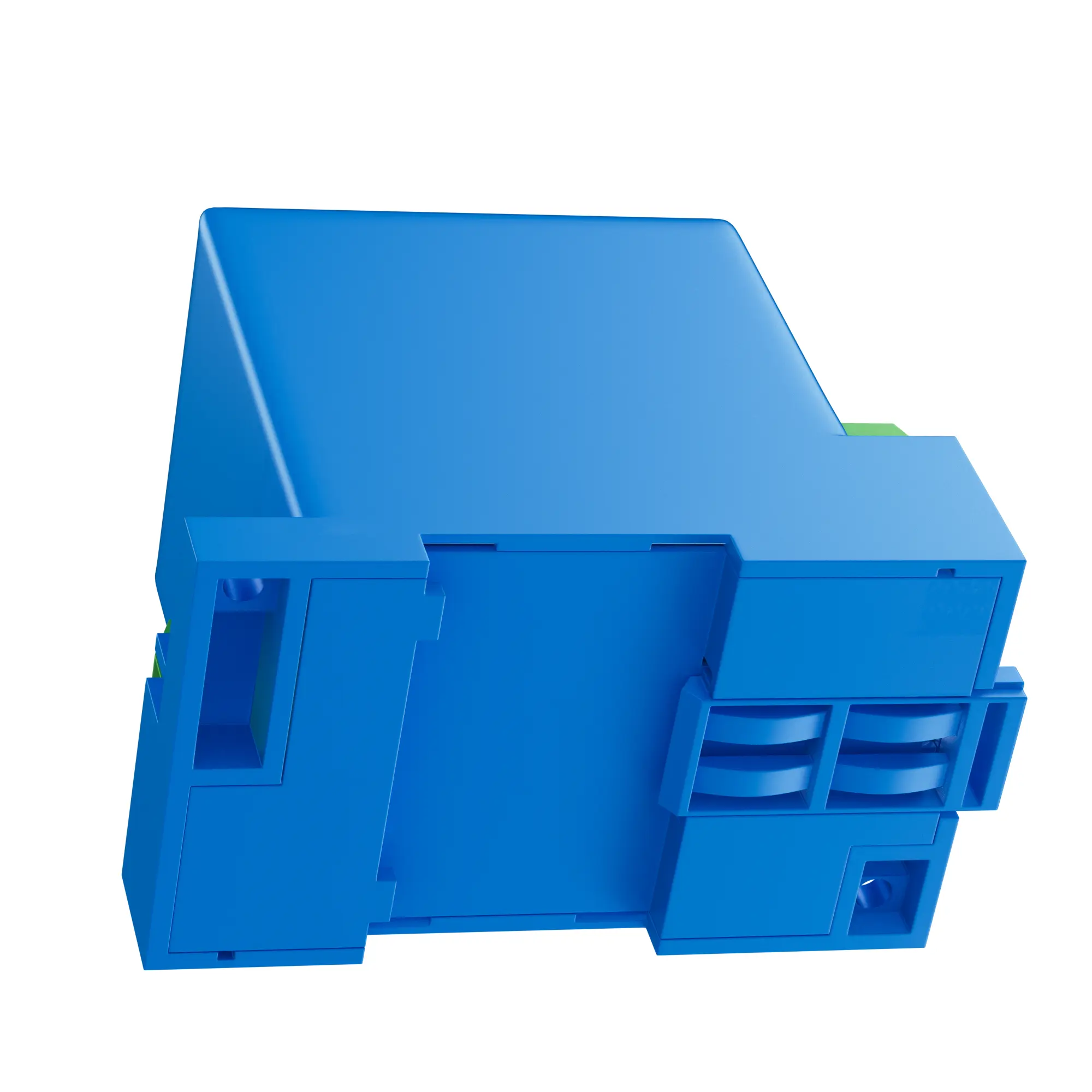 3 Phase 4 Wires AC Voltage Transmitter Converter 35mm DIN Rail AC220V 380V 465V Voltage Sensor 4 20mA 0-10V RS485 Transducer
