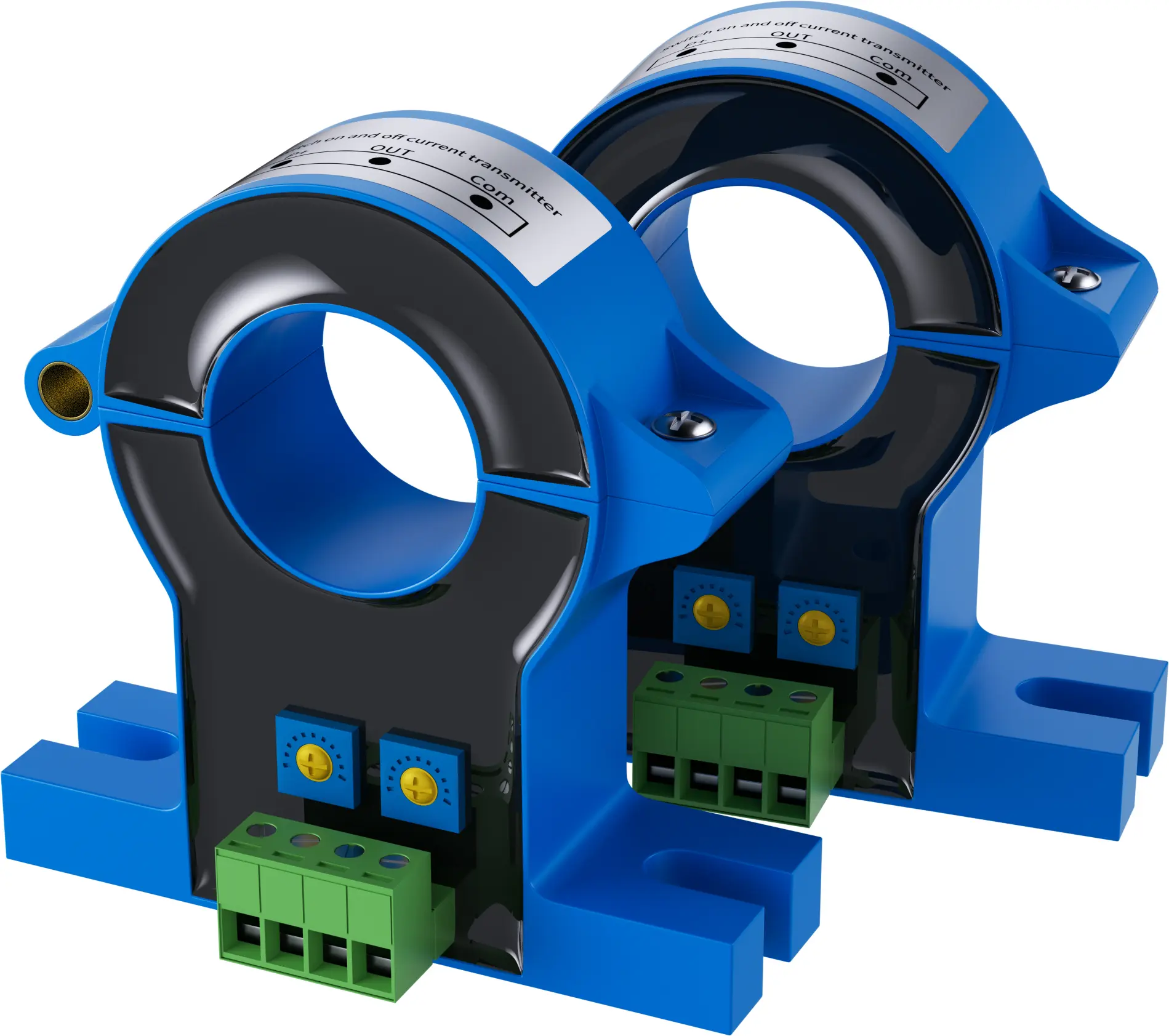 20 25 38mm Hole Size AC DC Hall Current Transducer Open Loop Split Core Current Sensor 4 20ma Current Transmitter 0 10V