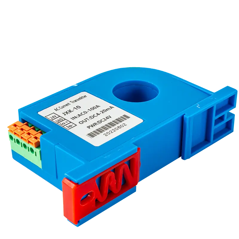 AC/DC Current Transmitter 5A 10A 50A 100A Current Converter Transmitter 4-20mA 0-10V RS485 Current Transducer