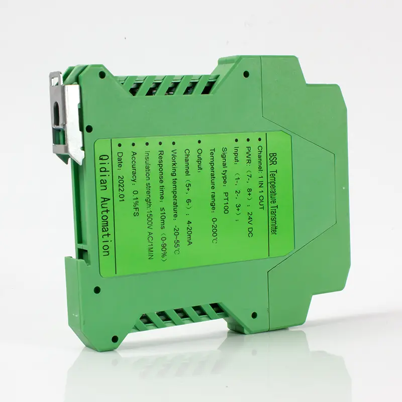 PT100 Temperature Sensor Probe Transmitter Thermal Resistor Resistance RTD Oven Transmitter 4-20mA 0-5v Output