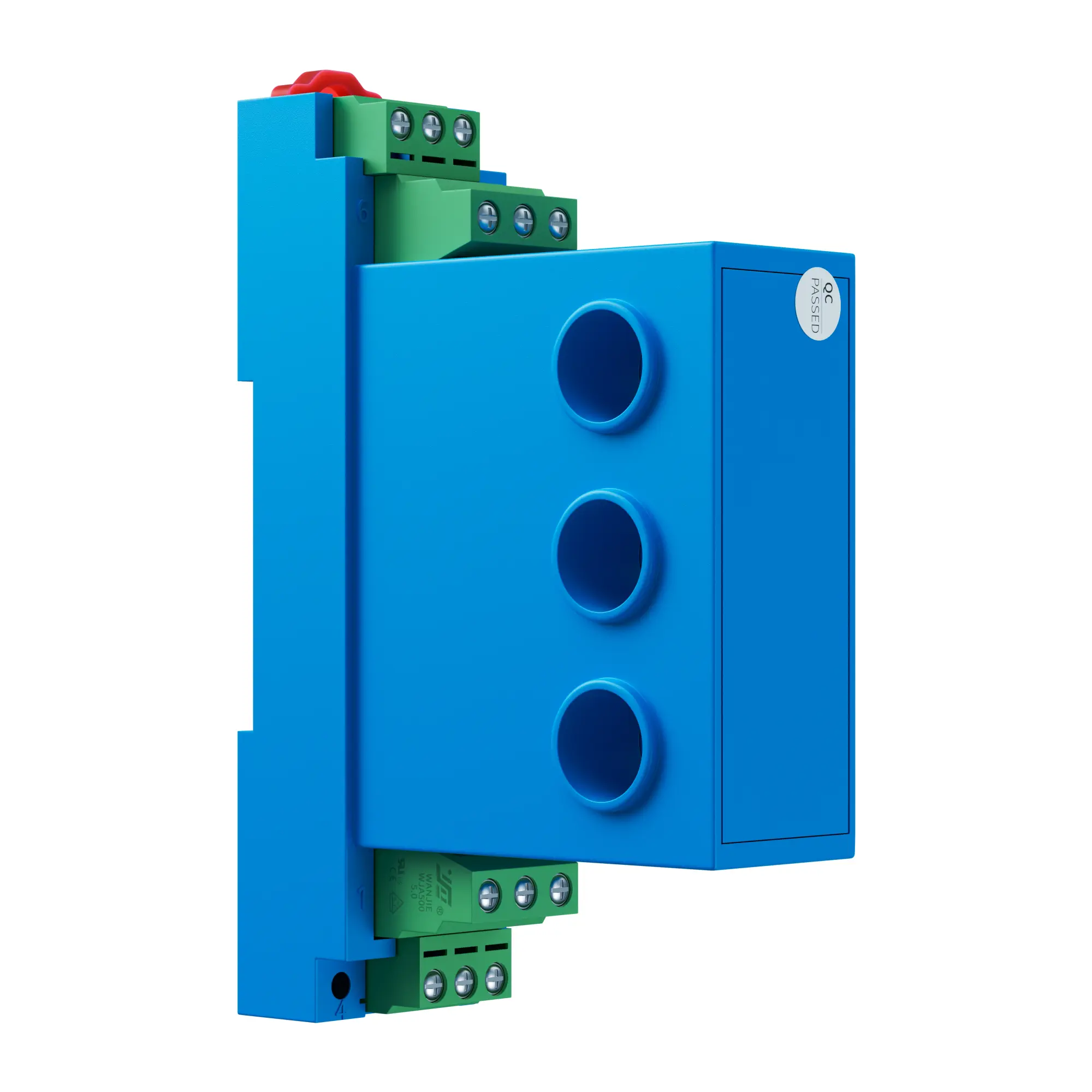 KXT43I-8 3 Phase AC Current Sensor 0-50A 0-30A 0-25A 0-10A 0-5A Current Transmitter 4-20mA 0-10V 0-5V RS485 Hall Current Sensor