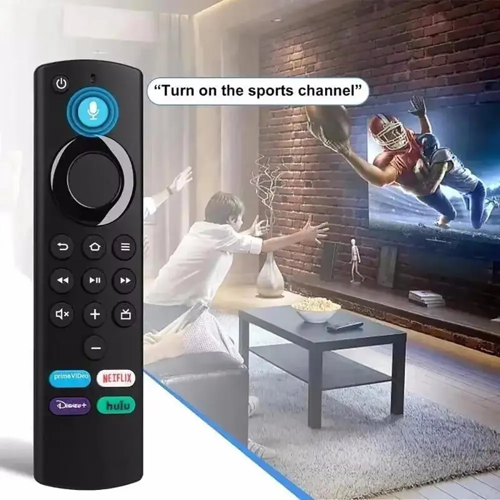 Replacement Voice Remote Control L5B83G for Amazon Fire TV Stick 3rd/2nd Gen Fire TV Cube 1st/2nd Gen Fire TV Stick Lite 4K