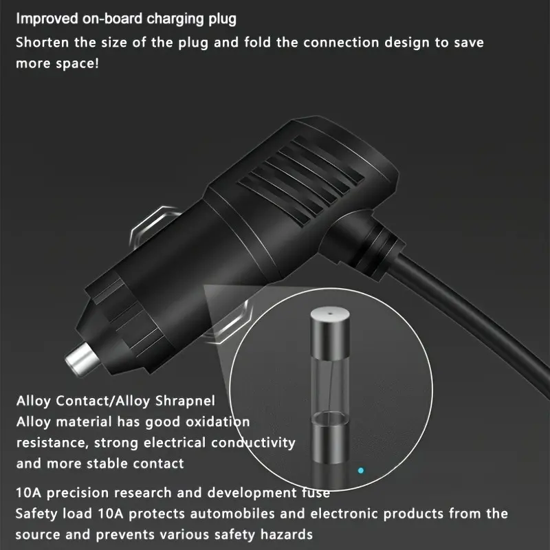 Car Charging One tow and three car charger with USB+PD Extended High Power 12V24V Universal Model Fast Charge Power Adapter
