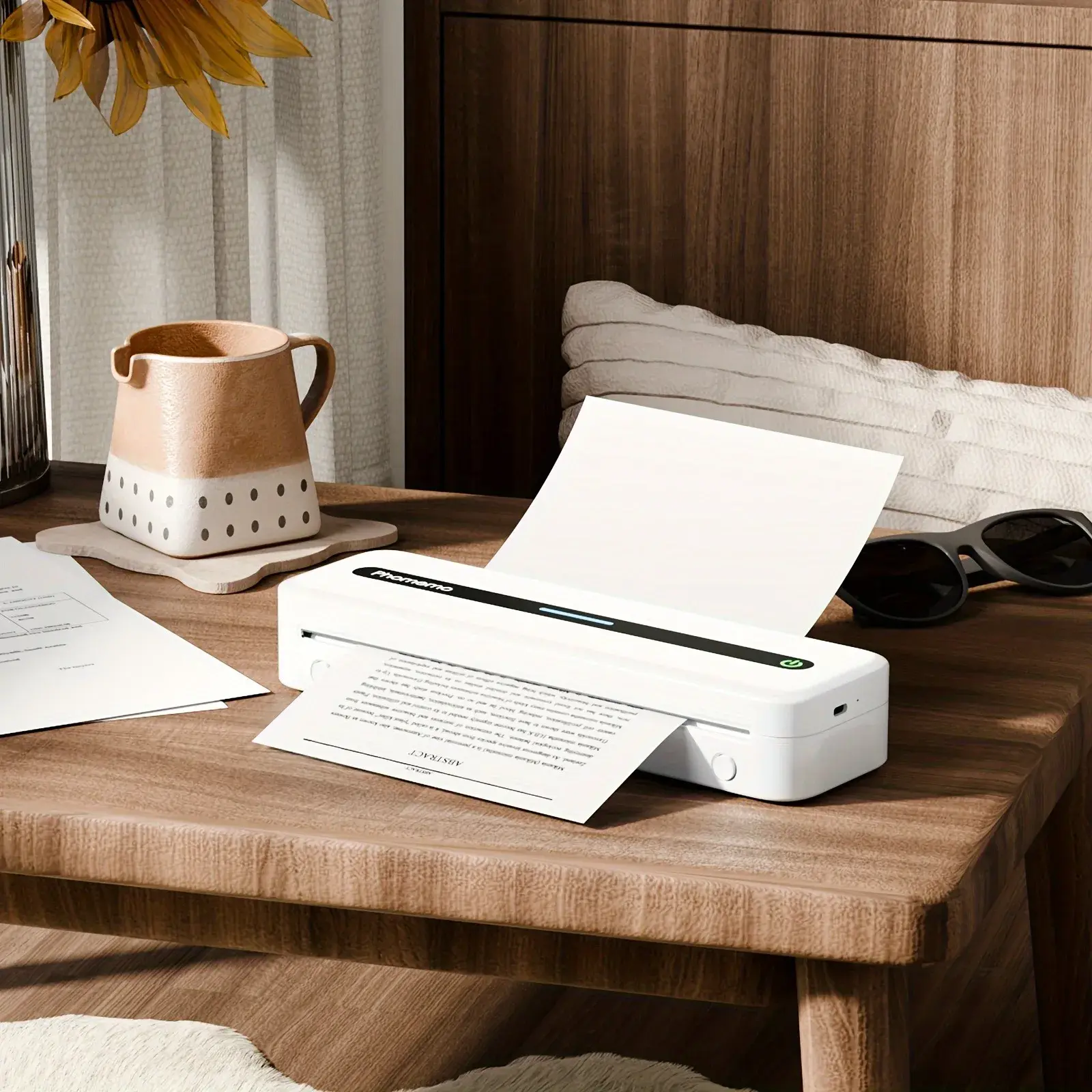 A4  210*30mm Thermal Paper 1/3/5 Rolls Thermal Printing Paper for A4 Wireless Bluetooth A40/X8 Printer Paper Roll