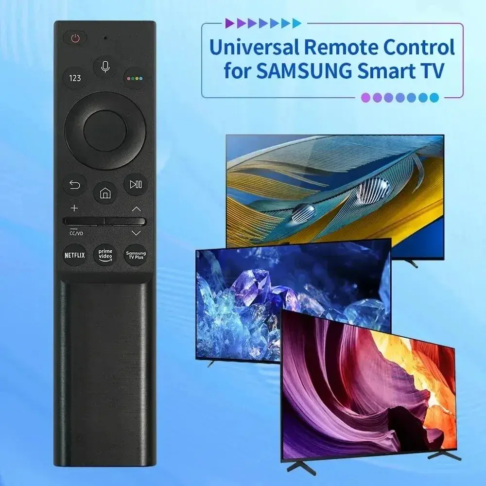 Voice Remote Control With BN59-01363A For Samsung Smart TV NEO QLED/QLED Series Compatible With QN43LS03AAFXZA QN55LS03AAFXZA