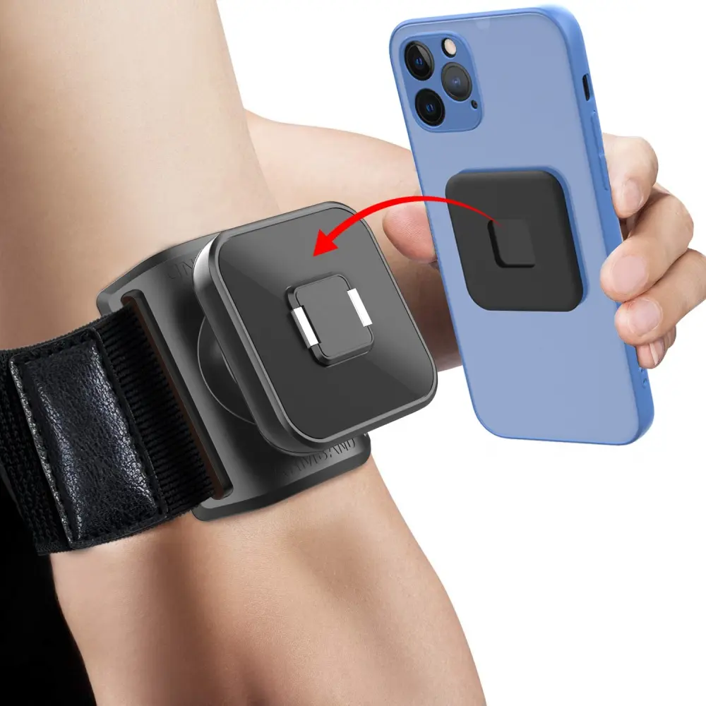 Universal Wrist Strap Mobile Phone Holder Sports Running Arm Strap Smartphone Stand Removable Rotating Outdoor Arm Phone Holder
