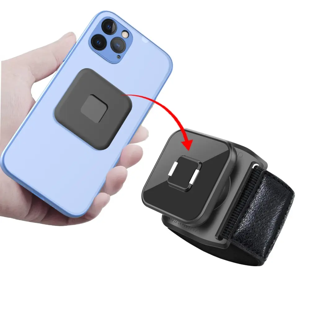 Universal Wrist Strap Mobile Phone Holder Sports Running Arm Strap Smartphone Stand Removable Rotating Outdoor Arm Phone Holder