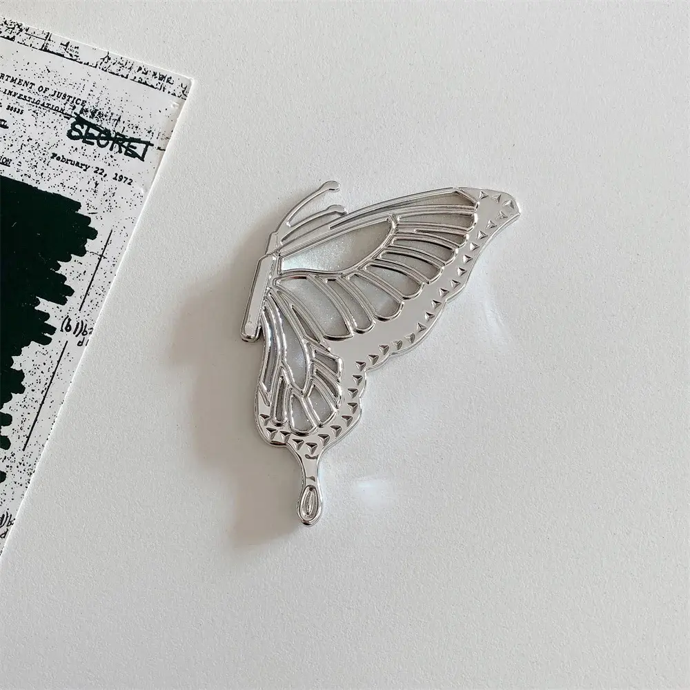 New Butterfly Magnetic Finger Ring Holder For iPhone 15 14 13 12 11 Plus Pro Max X XR 7 Girl Bracket Smartphone Accessorie