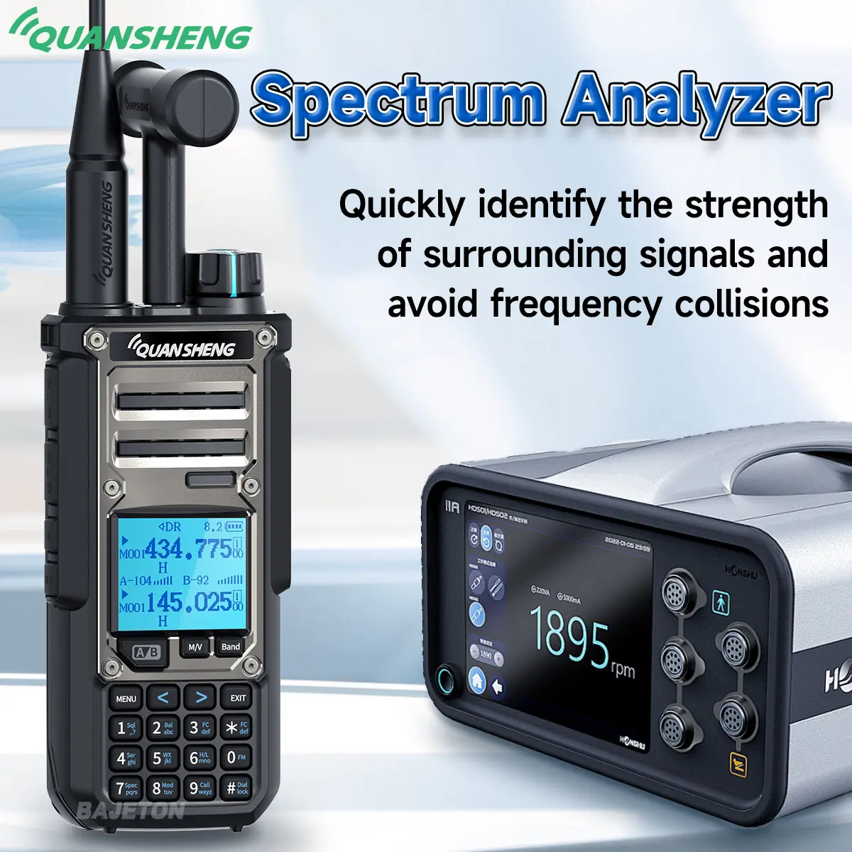 Quansheng TK11 8 Walkie Talkie Two Way Radio Portable Long Range 10W Transceiver Ham Amateur CB Shortwave Receiver NOAA TK11 5