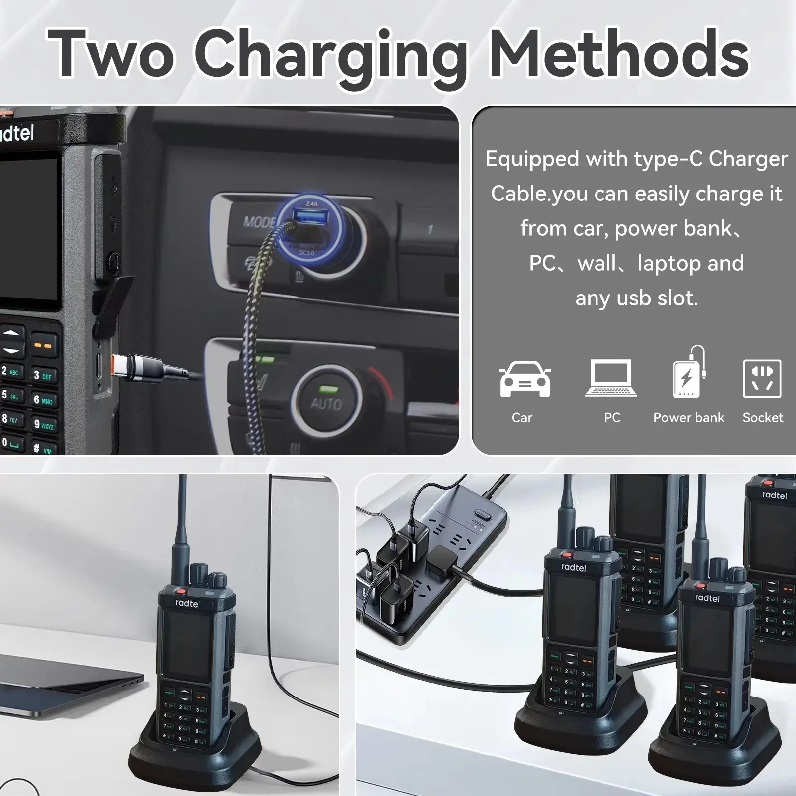 Radtel RT-880G 10w APRS+GPS Ham Radio with Cross Band Repeater Short Wave HF SSB CB  Walkie Talkie  AM USB LSB CW 1024 Channels