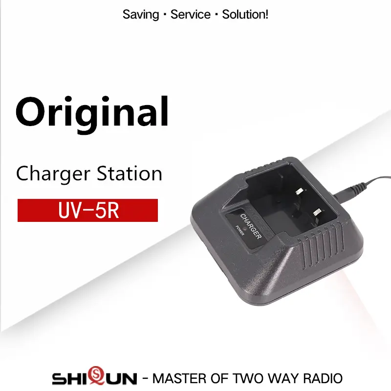 UV-5R Charger BF-F8HP Radio USB Charger Battery UV-5X3 Original UV-5RTP UV-5RA Walkie Talkie GT-5R Baofeng Accessories BF-F9 V2N