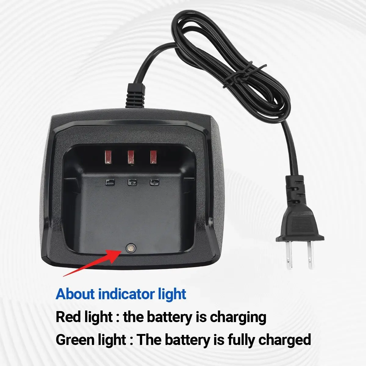 Baofeng UV 13 Battery Charger For Walkie Talkie UV K5M UV K5 Plus UV 8R Base Desktop Charger Station Two Way Radio Accessories