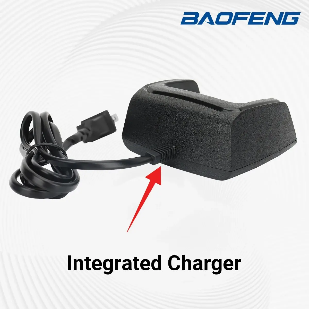Baofeng UV 13 Battery Charger For Walkie Talkie UV K5M UV K5 Plus UV 8R Base Desktop Charger Station Two Way Radio Accessories