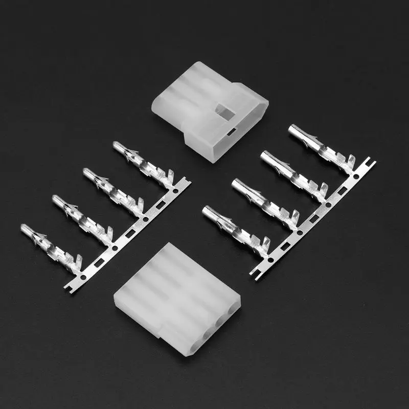 Antenna Tuner Connector 4 Pin Plug Male Female for ICOM AT-120 Radio Diy
