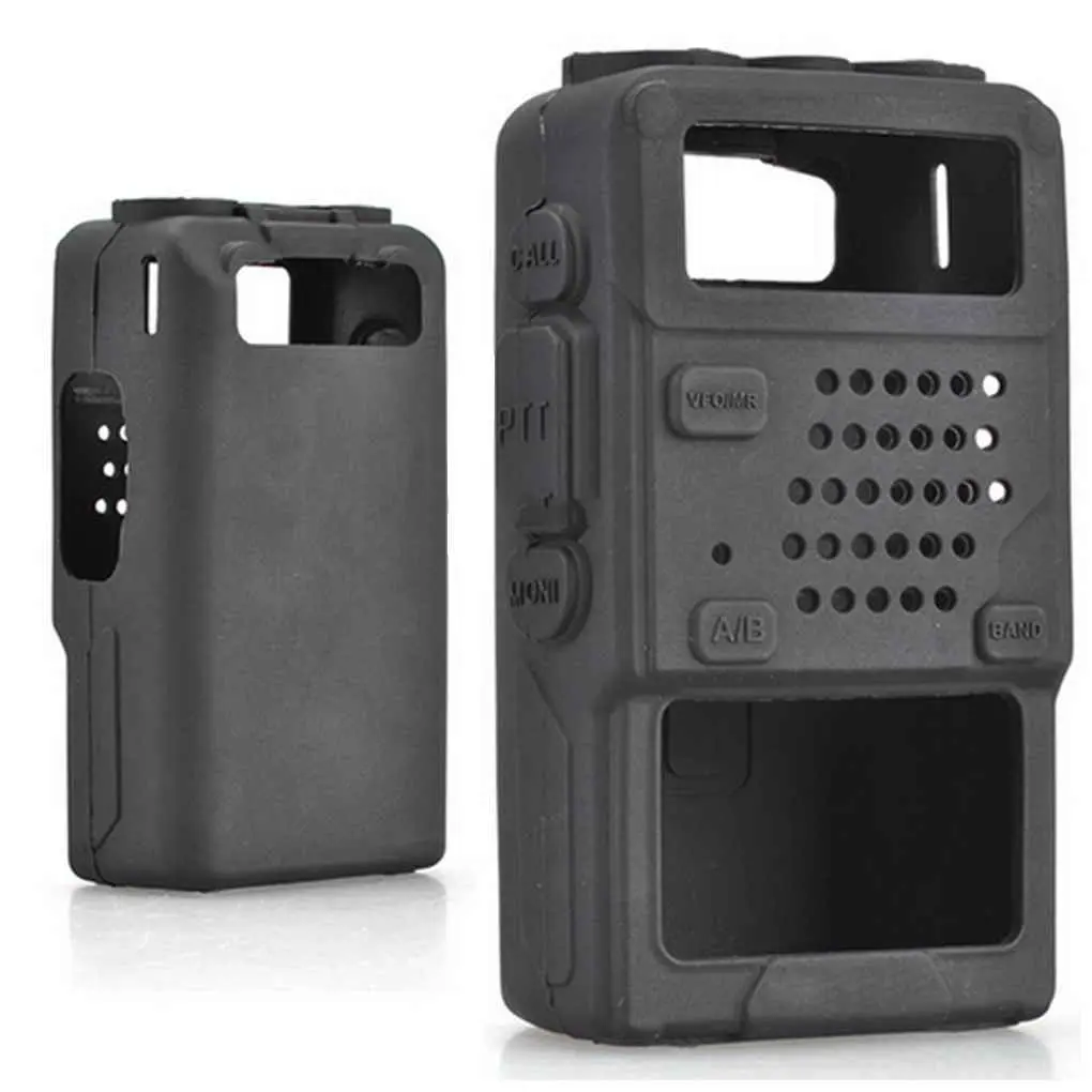 Silicone Soft Protective Case Bag for Baofeng UV-5R/UV-5RA/UV-5R Plus Walkie Talkie Radio