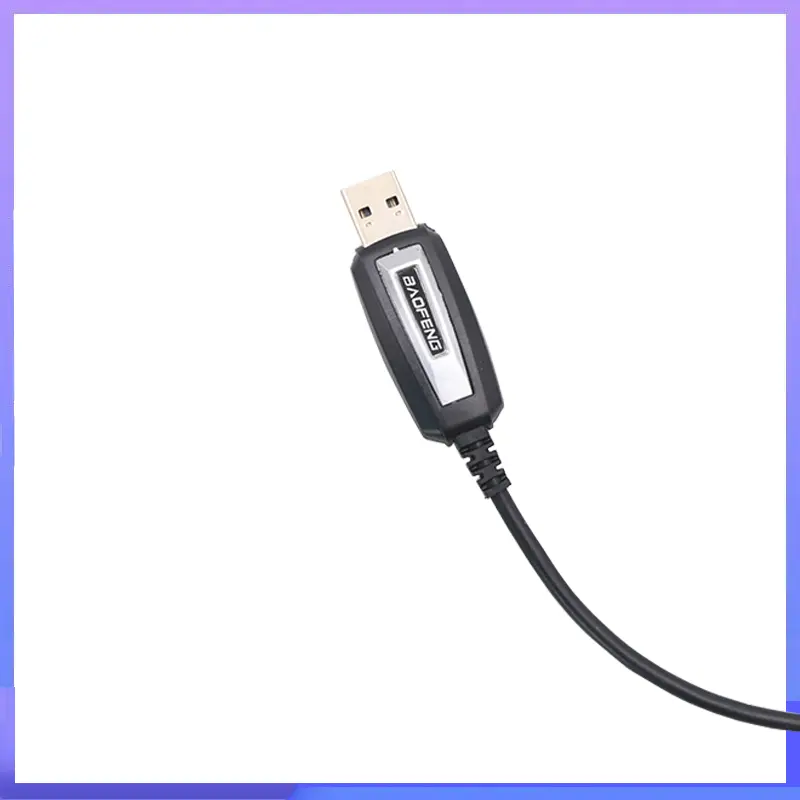 USB Programming Cable With CD for Baofeng UV-5R UV 888S UV-S9PLUS UV-13 16 17 21 Pro Quansheng UV-K5 5R Plus Walkie Talkie Radio