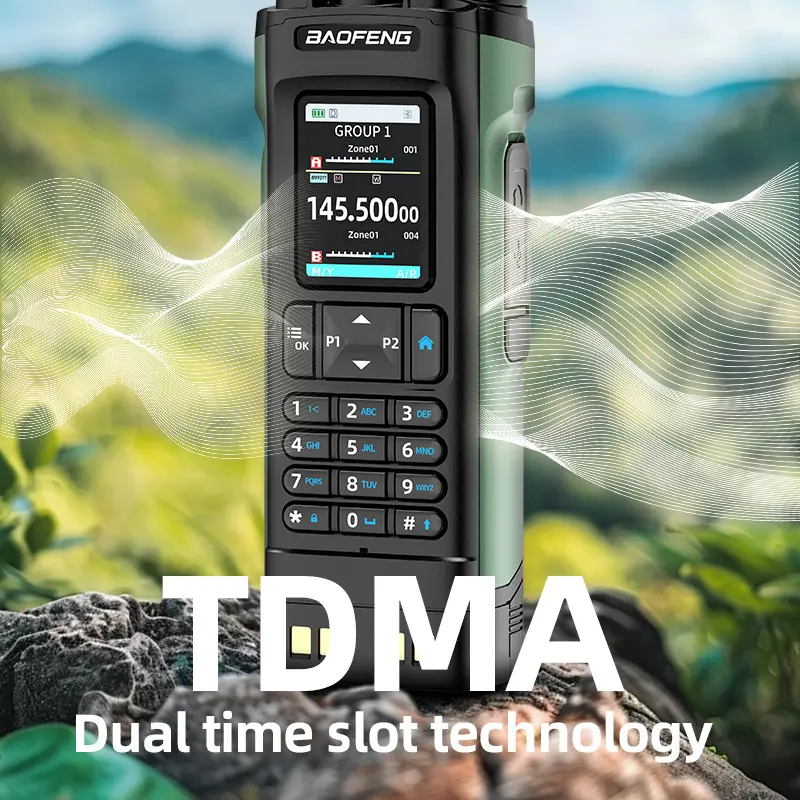 New BAOFENG DM32 Walkie Talkie DMR GPS 10W   Programming Multi Band Wireless Copy Frequency Type-C UV32 Ham 2 Way Ra