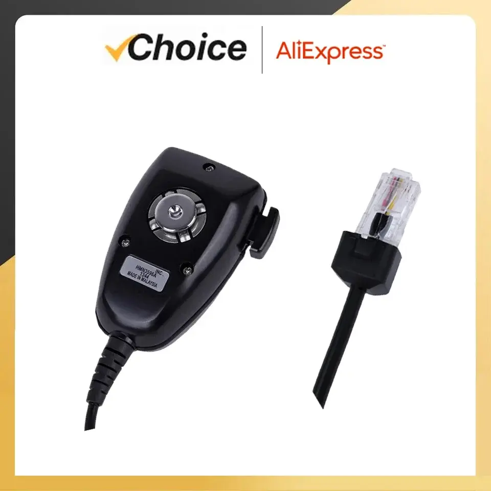 Walkie Talkie 8-pin Speaker Mic Handheld Microphone For HMN3596A Motorola GM300 GM338 CDM750 GM950 Mobile Radios GR500 CDM1550-L