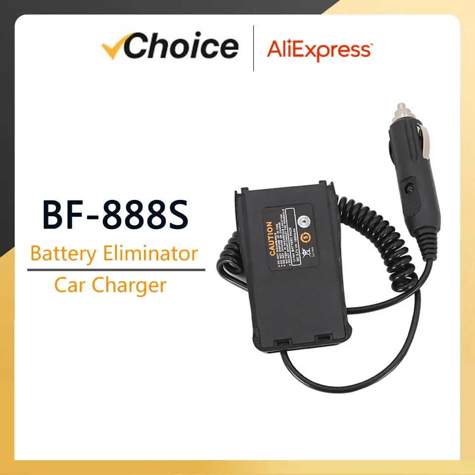 Battery Eliminator For Quansheng UV-K5 Baofeng UV-5R UV-82 BF-888S Car Charger Walkie Talkie UV-K6 UV-K58 UV-K5(8) 5R PLUS UV5R
