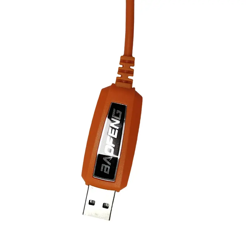 Walkie Talkie USB Programming Cable With CD For BAOFENG UV-5R UV82 888S UV-13 16 17 20 25 28 Pro 5RM Quansheng UV-K5 K6 5R Plus