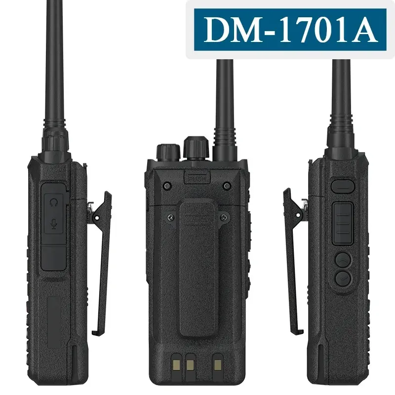 Baofeng DM-1701A DMR walkie talkie Dual Time Slot Open GD77 dual mode analog Digital Tier Long Range UHF VHF upgraded Radio