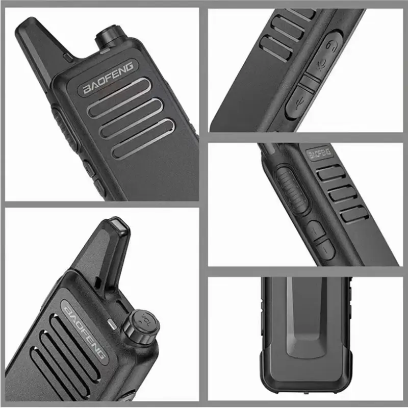 Baofeng BF-T20 Mini Walkie Talkie 5W Portable USB Charging 1PC/2PCS Two Way Radios Upgrade Of BF-C9 KD-C1 For Hunting Kid’s Toy