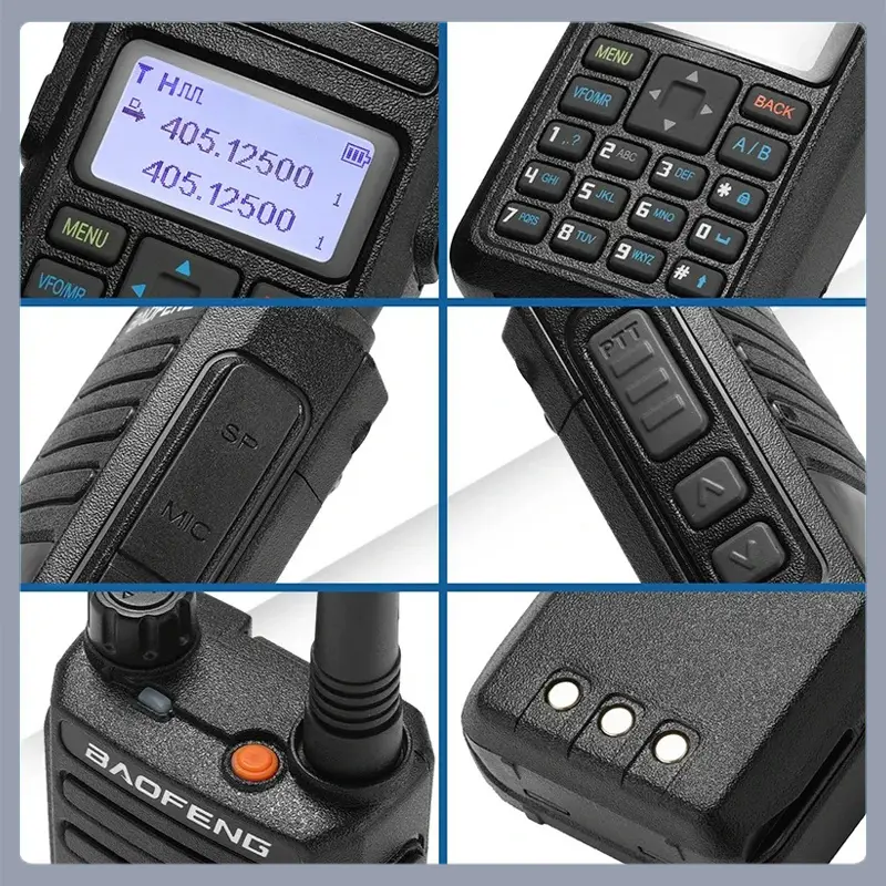 Baofeng DR-1801 Walkie Talkie Tier 1+2 Dual Time Slot Digital UV Dual Band 136-174 & 400-470MHz DMR Radio Two Way Radio DM-1801