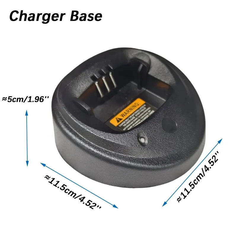 WPLN4137 Battery Charger Compatible with Motorola GP3688 GP3188 XIRP3688 NNTN4497 WPLN4138 Two Way Radio Charging Dock Base Plug