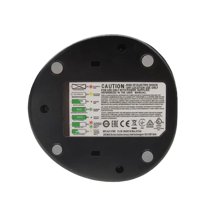 WPLN4137 Battery Charger Compatible with Motorola GP3688 GP3188 XIRP3688 NNTN4497 WPLN4138 Two Way Radio Charging Dock Base Plug