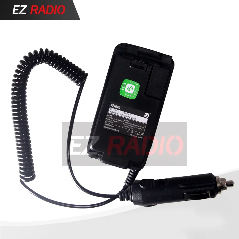 Quansheng UV-K58 Battery Eliminator DC 12V Input Voltage Car Charger Walkie Talkie For UV-K6 UV-5RPlus Two Way Radio Accessories